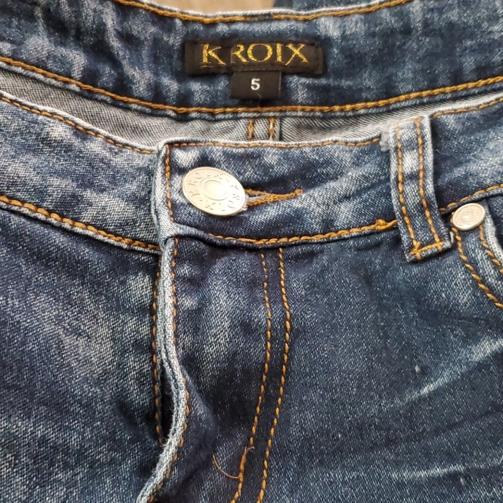 Kroix Designer Ripped jeans with pockets - Picture 12 of 13